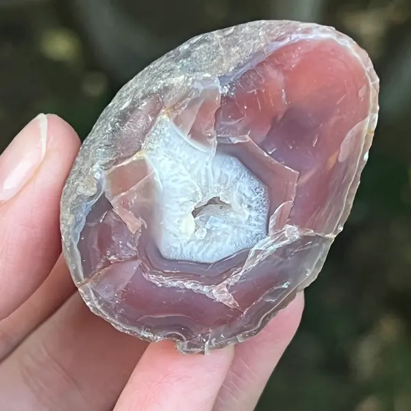 Agat de Botswana, nodul agat river model 3