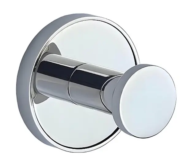 Agățătoare de perete simplă Inter Ceramic - Lusso, Ø5 х 4.15 cm, Chromе