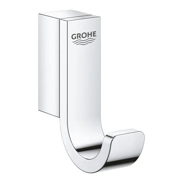 Agatatoare Grohe Selection 41039000, montare pe perete, fixare ascunsa, 1 cui, crom