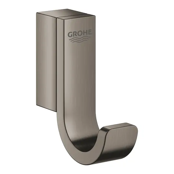 Agatatoare Grohe Selection 41039AL0, montare pe perete, fixare ascunsa, 1 cui, mat, Hard graphite