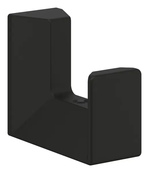 Agatatoare prosop Grohe Selection Cube, fixare ascunsa, negru