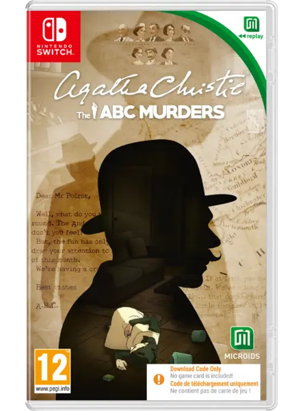 Agatha Christie Abc Murders Replay (code In A Box) Xbox One|PlayStation 4|Nintendo DS|PC|macOS|Linux|Android|iOS