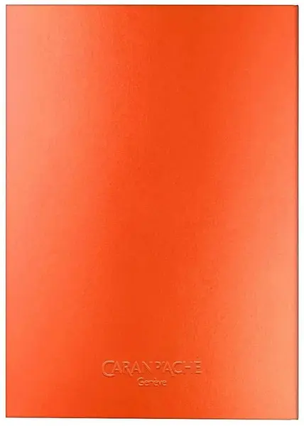 Agendă Caran d'Ache - Colormat-X, A5, liniat, portocaliu