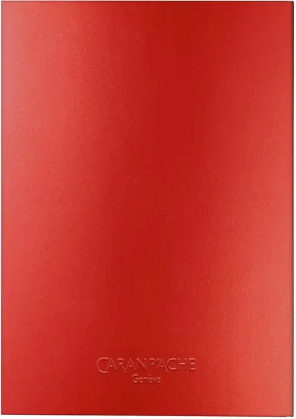 Agendă Caran d'Ache - Colormat-X, A5, liniat, roşu