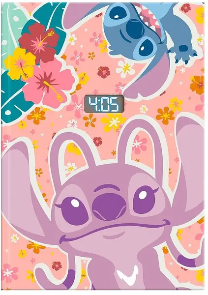 Agendă cu ceas LCD CYP Brands - Stitch