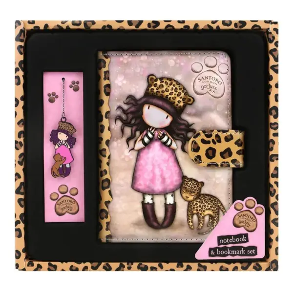 Agenda cu semn de carte Gorjuss Purrrrfect Love