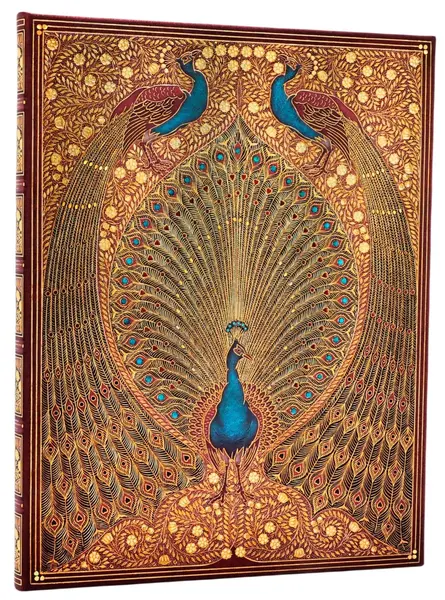 Agenda Paperblanks Hafiz's Peacocks - Ultra, 72 foi, copertă tare