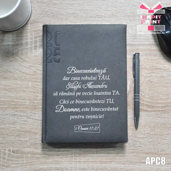 Agenda personalizata 2025 1 Cronici 17:27 APC8 DELUXE H, MARO