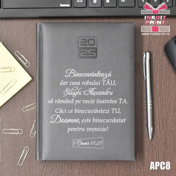 Agenda personalizata 2025 1 Cronici 17:27 APC8 STANDARD HT2, GRI INCHIS