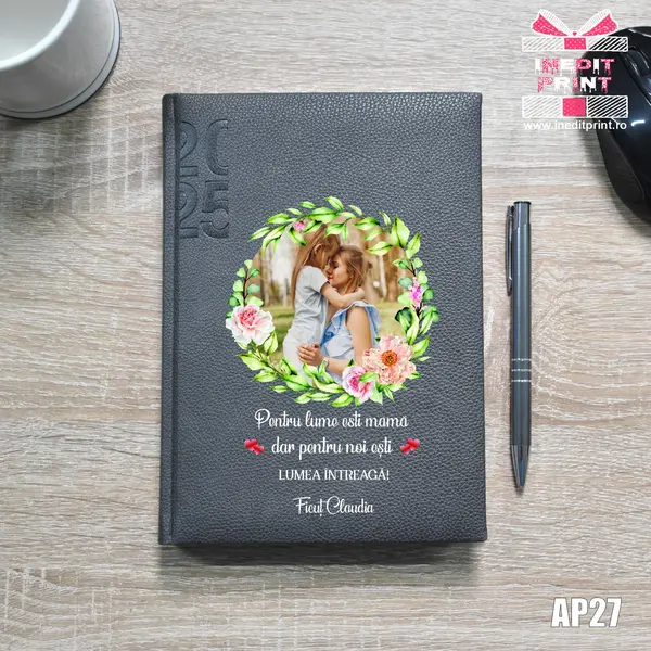 Agenda personalizata 2025 - 8 Martie AP27 DELUXE H, MARO