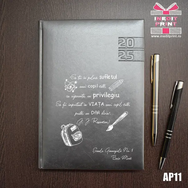 Agenda personalizata 2025 Citat educatie AP11 GRI NARNI, DELUXE PREMIUM