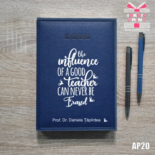 Agenda personalizata 2025 Good Teacher AP20 ALBASTRU-ALGHERO, DELUXE PREMIUM