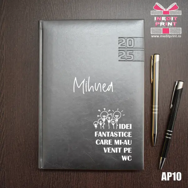 Agenda personalizata 2025 Idei noi AP10 GRI NARNI, DELUXE PREMIUM