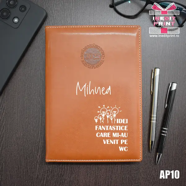 Agenda personalizata 2025 Idei noi AP10 MARO AMSTERDAM, DELUXE PREMIUM