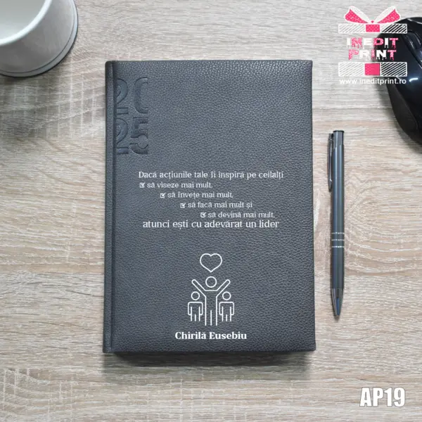 Agenda personalizata 2025 Lider adevarat AP19 DELUXE H, MARO