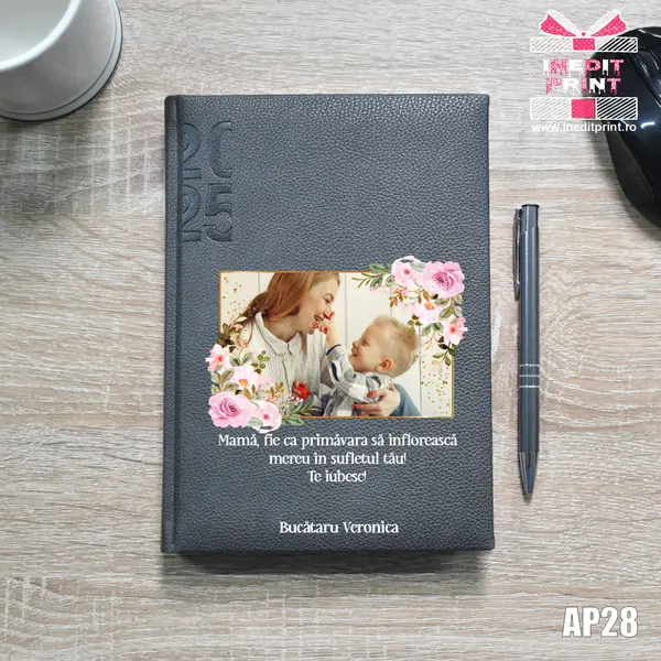 Agenda personalizata 2025 Primavara AP28 DELUXE H, MARO