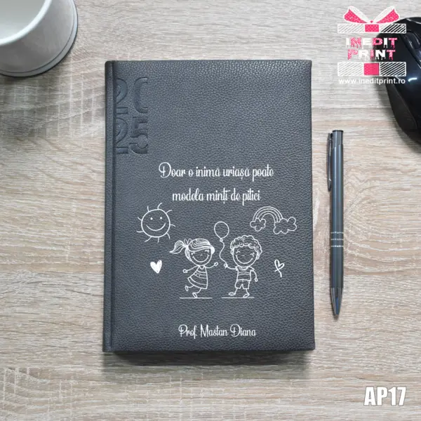 Agenda personalizata 2025 Profesoara AP17 DELUXE H, MARO