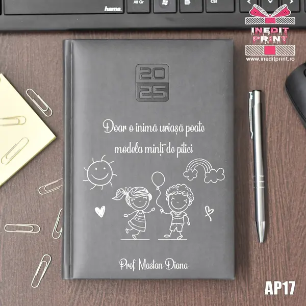 Agenda personalizata 2025 Profesoara AP17 GRI INCHIS, STANDARD HT2