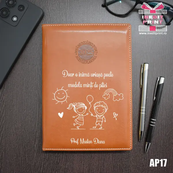 Agenda personalizata 2025 Profesoara AP17 MARO AMSTERDAM, DELUXE PREMIUM