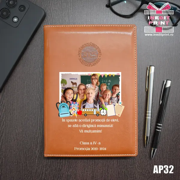 Agenda personalizata 2025 Profesori AP32 MARO AMSTERDAM, DELUXE PREMIUM