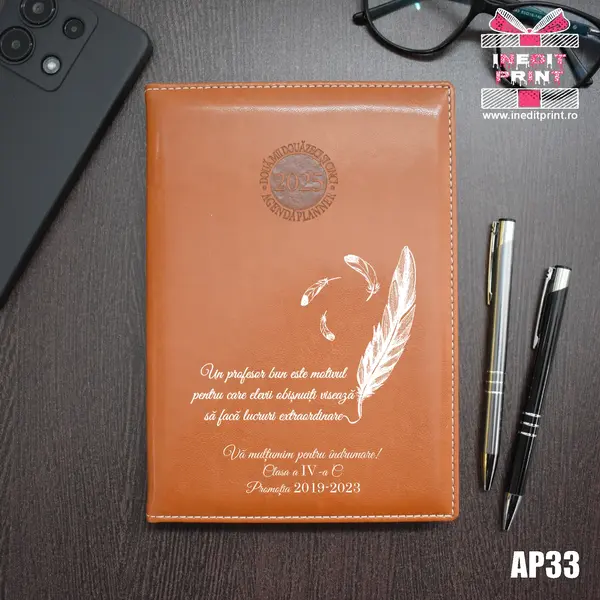 Agenda personalizata 2025 Profesori si elevi AP33 MARO AMSTERDAM, DELUXE PREMIUM