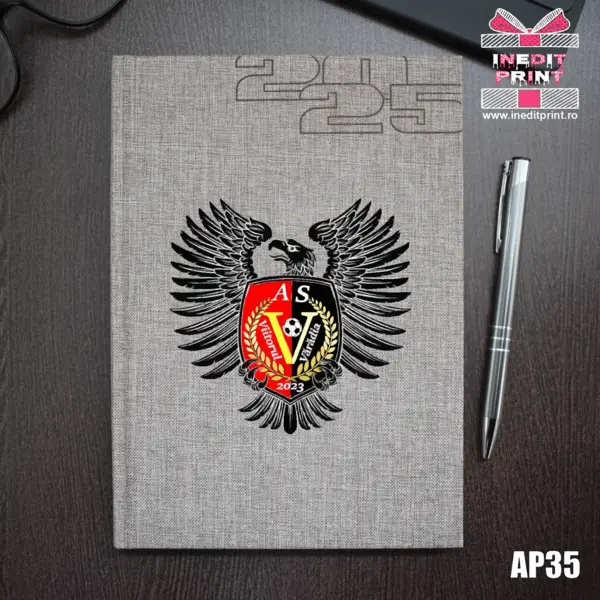 Agenda personalizata 2025 Sport AP35 BEJ FIORANO, DELUXE PREMIUM