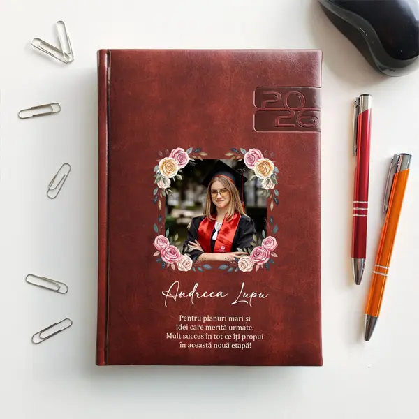 Agenda personalizata 2026 absolvent AP45 DELUXE PREMIUM, Narni Maro
