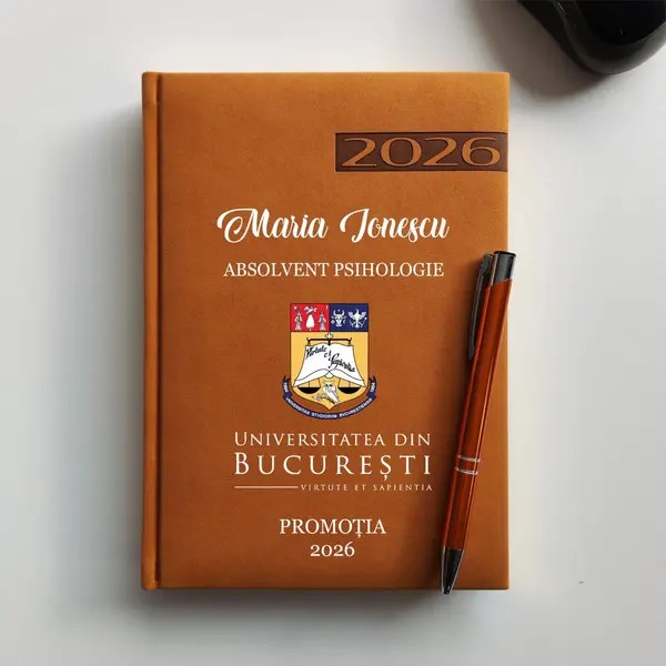 Agenda personalizata 2026 absolvent AP47 DELUXE PREMIUM, Teano Maro