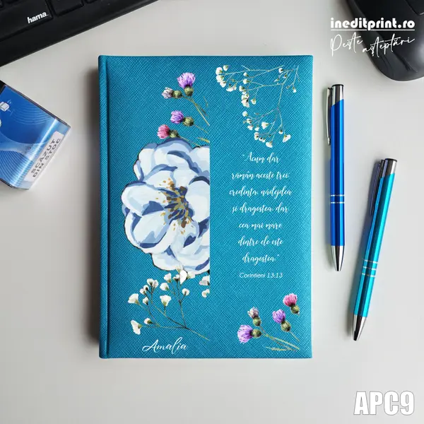 Agenda personalizata 2026 Corinteni 13:13 APC9 NEDATATA RT, Turcoaz-Adria