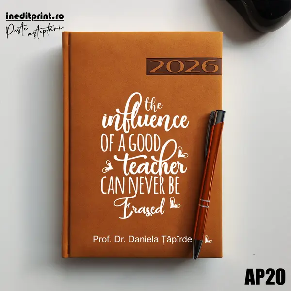Agenda personalizata 2026 Good Teacher AP20 DELUXE PREMIUM, Teano Maro