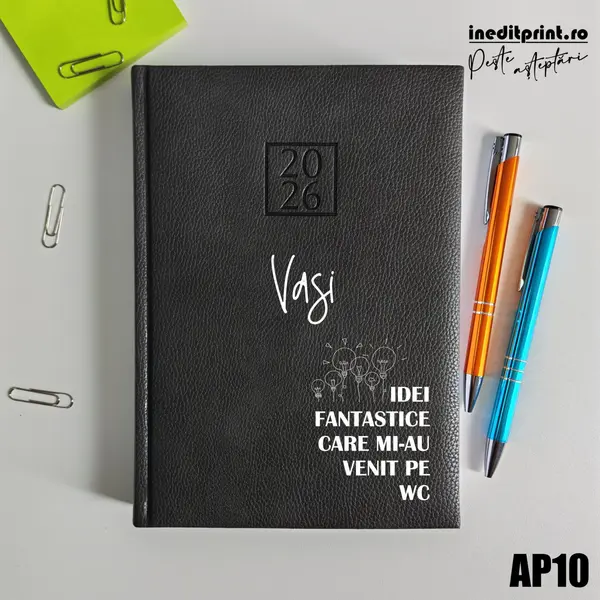 Agenda personalizata 2026 Idei noi AP10 DELUXE H, Edolo Maro