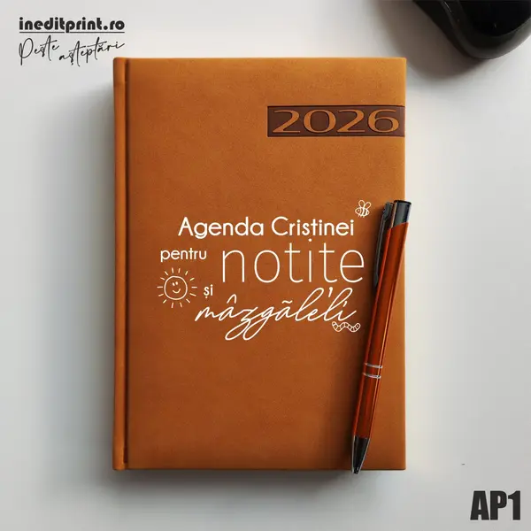 Agenda personalizata 2026 mazgaleli - AP1 DELUXE PREMIUM, Teano Maro