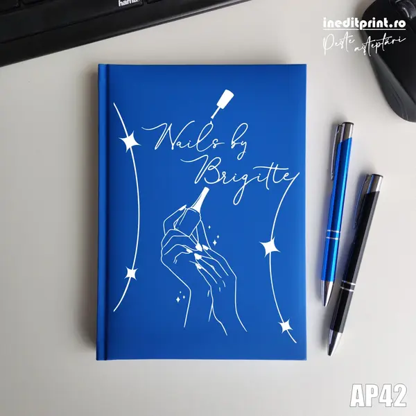 Agenda personalizata 2026 Nails By AP42 NEDATATA RT, ALBASTRU