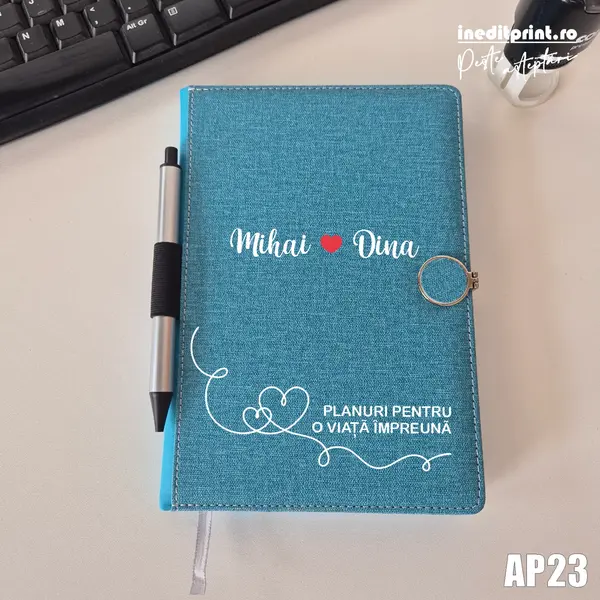 Agenda personalizata 2026 Planuri AP23 NEDATATA AD, TURCOAZ CP