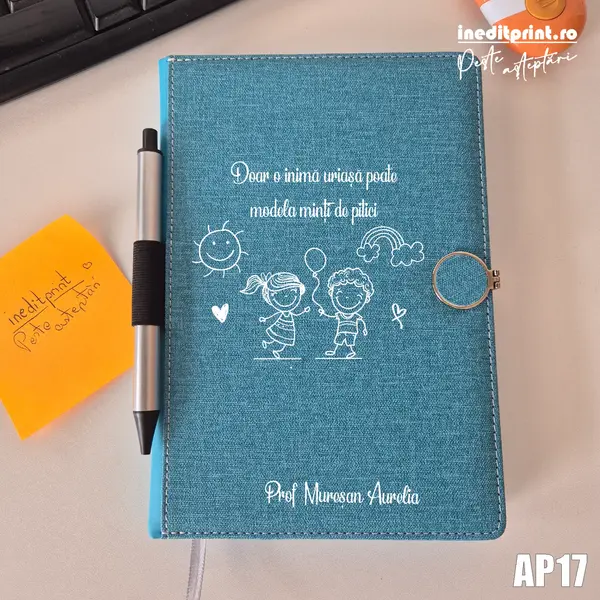 Agenda personalizata 2026 Profesoara AP17 NEDATATA AD, TURCOAZ CP