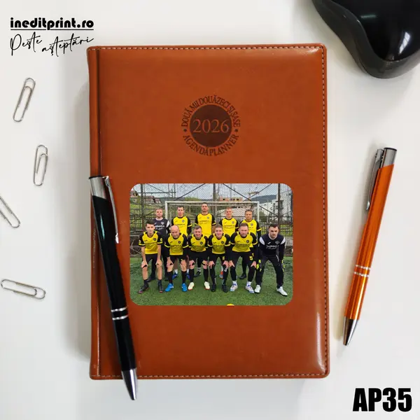 Agenda personalizata 2026 Sport AP35 DELUXE PREMIUM, Amsterdam Maro