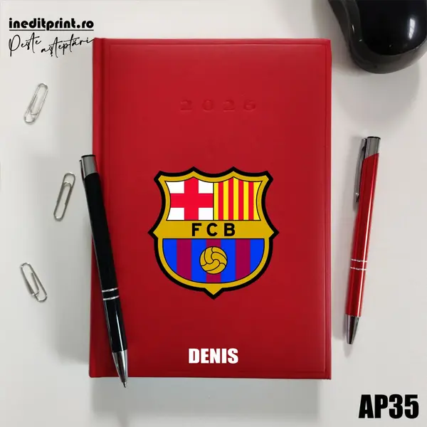 Agenda personalizata 2026 Sport AP35 STANDARD H1, Rosu
