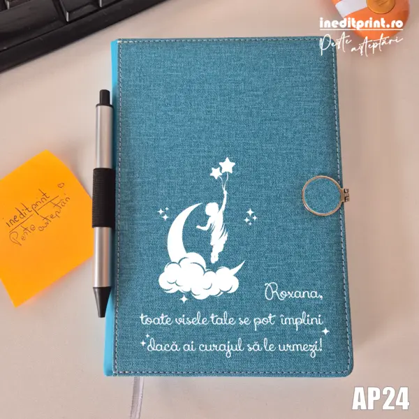Agenda personalizata 2026 Visele tale AP24 NEDATATA AD, TURCOAZ CP