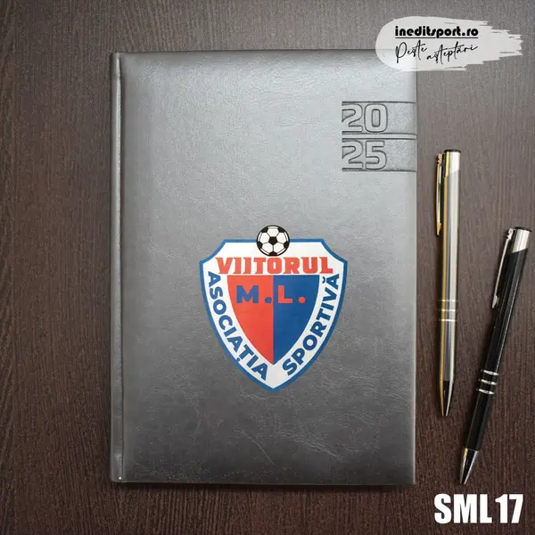 Agenda personalizata A.S. Viitorul M.L. SML17 GRI NARNI, DELUXE PREMIUM