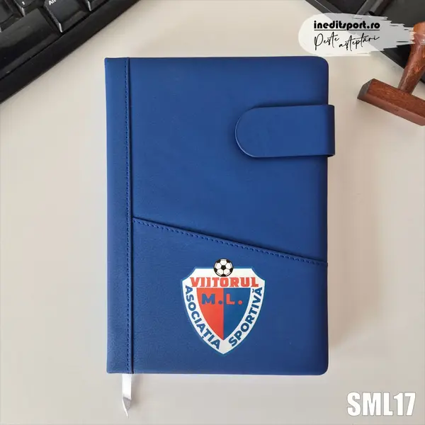 Agenda personalizata A.S. Viitorul M.L. SML17 NEDATATA AD, ALBASTRU CB