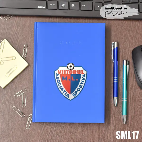 Agenda personalizata A.S. Viitorul M.L. SML17 STANDARD H1, ALBASTRU DESCHIS