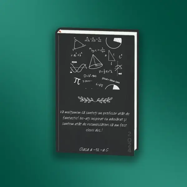 Agenda personalizata pentru profesorul de matematica