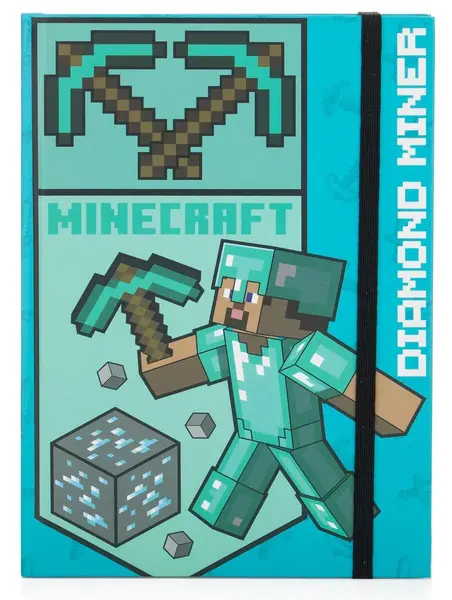 Agendă Pyramid Games: Minecraft - Diamond Miner, format A5