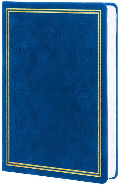Agendă Victoria's Journals Old Book - A5, foi albe, albastru închis