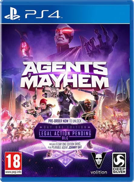 Agents Of Mayhem Day One Edition PC|Xbox One|PlayStation 4