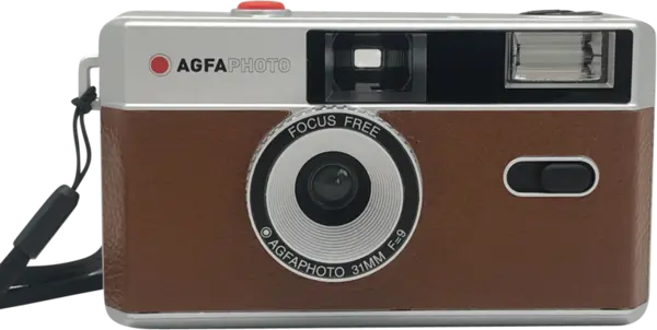 Agfaphoto Reusable Camera 35mm Brown, Aparat foto analog, film