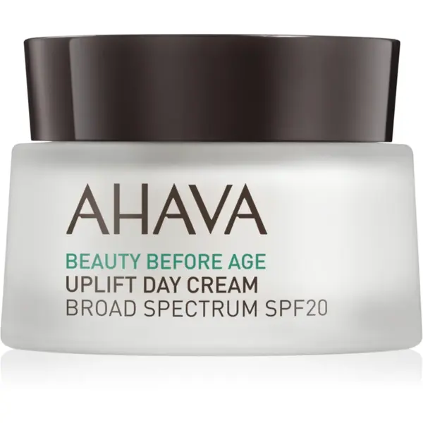AHAVA Beauty Before Age crema cu efect de lifting lumineaza si catifeleaza pielea SPF 20 50 ml