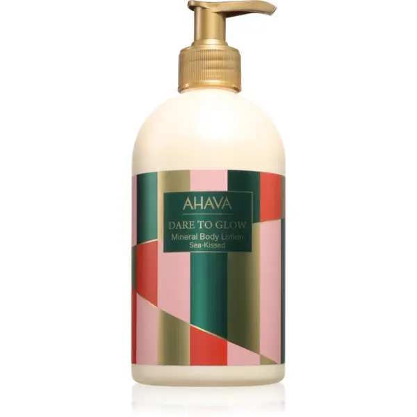 AHAVA Dare to Glow Sea Kissed lotiune de corp hranitoare cu minerale din Marea Moartă 500 ml