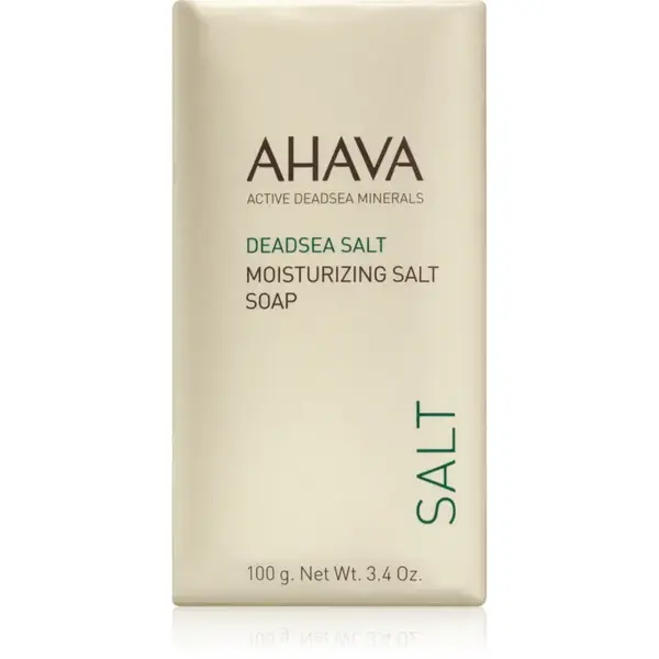AHAVA Dead Sea Salt sapun hidratant cu sare din Marea Moarta 100 g