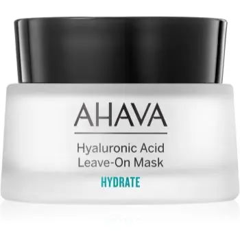 AHAVA Hyaluronic Acid Leave-On Mask crema masca hidratanta cu acid hialuronic